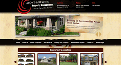Desktop Screenshot of aboveandbeyondrentals.com
